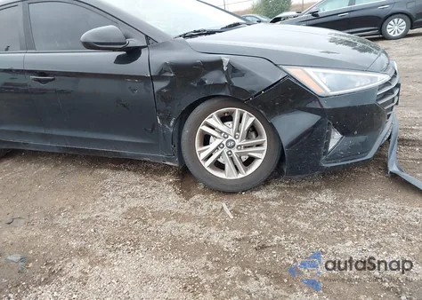 2019 Hyundai Elantra Value Edition from USA, damaged, VIN KMHD84LFXKU839551